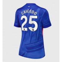 Chelsea Moises Caicedo #25 Domáci Ženy futbalový dres 2025-26 Krátky Rukáv